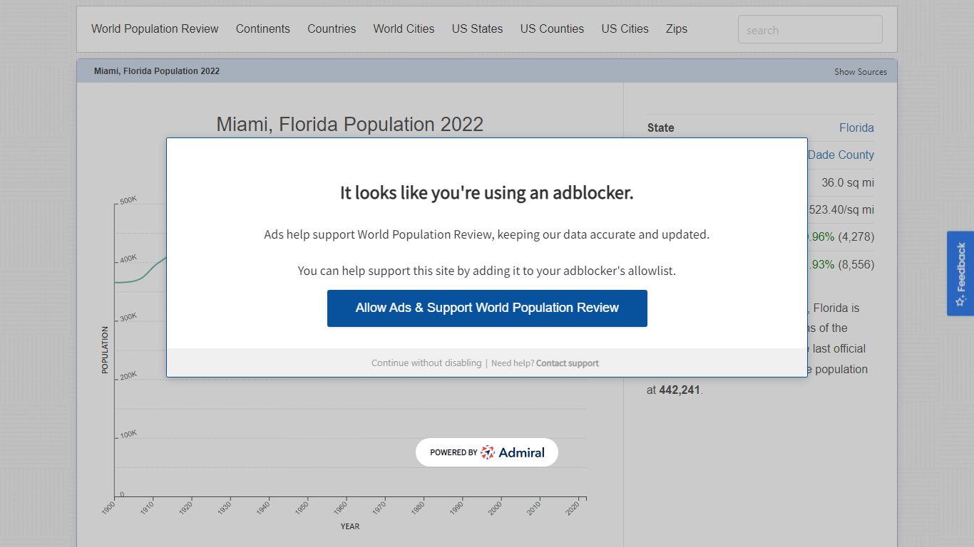 Miami, Florida Population 2022 (Demographics, Maps, Graphs)
